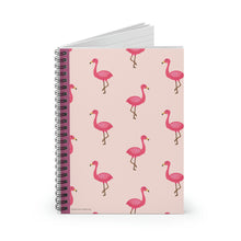 Load image into Gallery viewer, Pink Flamingos Lined Journal | 118 pages | Best Gift For Mother's Day | Daughter Gifts | Pink Flamingo Gifts