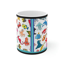 Load image into Gallery viewer, Under The Sea Fishtank - (White) - Ceramic Mug 11oz |