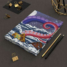 Load image into Gallery viewer, "Not So Jolly Roger" - Sea Creature & Pirates 150 pages (75 sheets) lined journal
