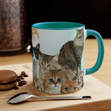 Load image into Gallery viewer, Cat Lover's Delight  - 11oz {Navy Blue/Red/Pink/Green}  |Cats and Kittens