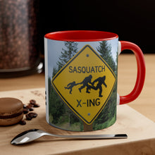 Load image into Gallery viewer, I Believe - Bigfoot/Sasquatch  -{Red/Navy/Black} Funny Coffee Mug, 11oz | Funny Gift | Funny Coffee Mug | Funny Bigfoot Mug | Father's Day