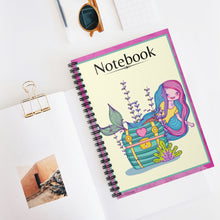 Load image into Gallery viewer, Mermaid Princess Lined Journal | 118 pages | Best Gift For Daughter| Journal For Girls | Notebook For Girls