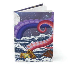 Load image into Gallery viewer, "Not So Jolly Roger" - Sea Creature & Pirates 150 pages (75 sheets) lined journal