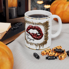 Load image into Gallery viewer, Love Vibes / Hello Gorgeous - Ceramic Mug 11oz | Love Mug, Valentines Day Gift, Be Mine, Coffee Mug, Galentines Gift