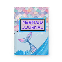 Load image into Gallery viewer, Mermaid Tail Journal |150 pages (75 sheets) Hard Back Lined Journal | Best Gift For Daughter| Gift For Teens | Mermaid Tail | Mermaid Gifts