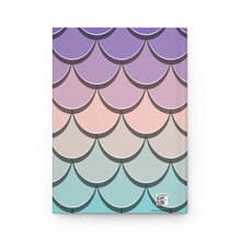 Load image into Gallery viewer, Mermaid Tail Journal |150 pages (75 sheets) Hard Back Lined Journal | Best Gift For Daughter| Gift For Teens | Mermaid Tail | Mermaid Gifts