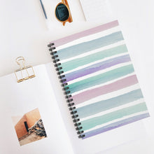 Load image into Gallery viewer, Pastel Watercolor Lined Journal | 118 pages | Best Gift For Mother's Day | Daughter Gifts | Mermaid Princess Journal