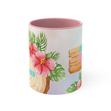 Load image into Gallery viewer, Jesus Loves Me -Flamingo Coffee Mug - 11oz {Navy Blue/Red/Pink/Green}