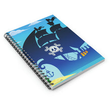 Load image into Gallery viewer, Pirate Ship Lined Journal | 118 pages