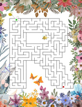 Load image into Gallery viewer, 6 Printable EASTER Puzzles for Kids Teachers and Adults 6 Mazes and 6 Solutions