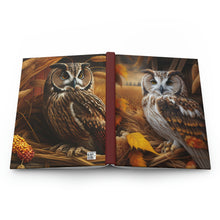 Load image into Gallery viewer, Owl Journal - 150 page (75 sheets) Lined Hardback Journal |Owl Gift for Kids |Owl Gift For Women