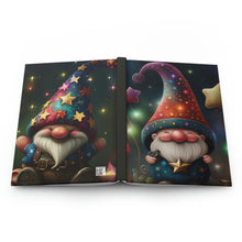 Load image into Gallery viewer, Rainbow Garden Gnome, - 150 page (75 sheets) Line Hardback Journal
