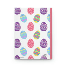 Load image into Gallery viewer, Easter Bunny and  Egg Journal - 150 page (75 sheets) Line Hardback Journal
