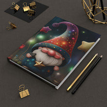 Load image into Gallery viewer, Rainbow Garden Gnome, - 150 page (75 sheets) Line Hardback Journal