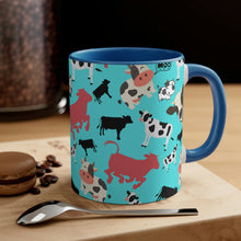 Load image into Gallery viewer, Classic Cows Funny Coffee Mug, 11oz | Funny Gift | Funny Coffee Mug | Funny Cow Coffee Mug