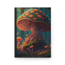 Load image into Gallery viewer, Enchanted Forest Mushroom - 150 page (75 sheets) Lined Hardback Journal | Secret Forest Mushroom