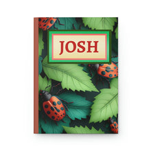 Load image into Gallery viewer, Personalized Journal - Your Name Here! - 150 page (75 sheets) Lined Hardback Journal