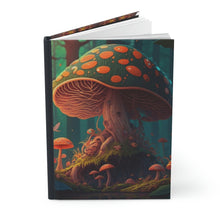 Load image into Gallery viewer, Enchanted Forest Mushroom - 150 page (75 sheets) Lined Hardback Journal | Secret Forest Mushroom