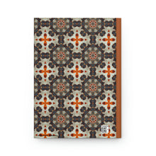 Load image into Gallery viewer, Black, Orange, and Gold Koi Fish  - 150 page (75 sheets) Lined Hardback Journal | Koi Fish Secret Pond