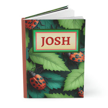 Load image into Gallery viewer, Personalized Journal - Your Name Here! - 150 page (75 sheets) Lined Hardback Journal