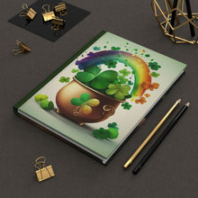 Load image into Gallery viewer, Luck O' The Irish Lined Journal - 150 page (75 sheets) Lined Hardback Journal