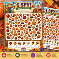 FREE!  Fall Harvest I Spy Printable | Kids Fall Activity & Counting Game | Classroom, Homeschool & Autumn Fun PDF