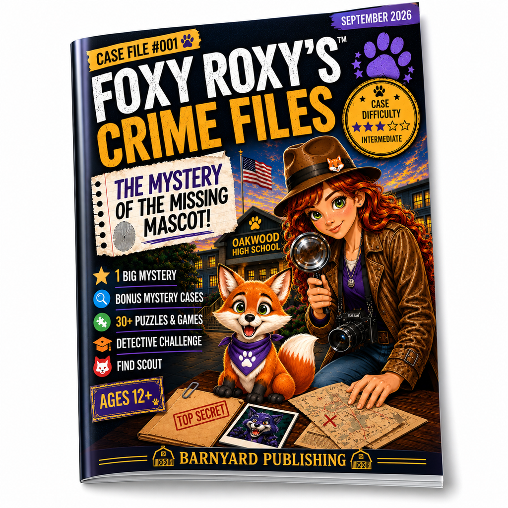 Foxy Roxy - The Mystery of the Missing Mascot - Issue #001 - September 2026