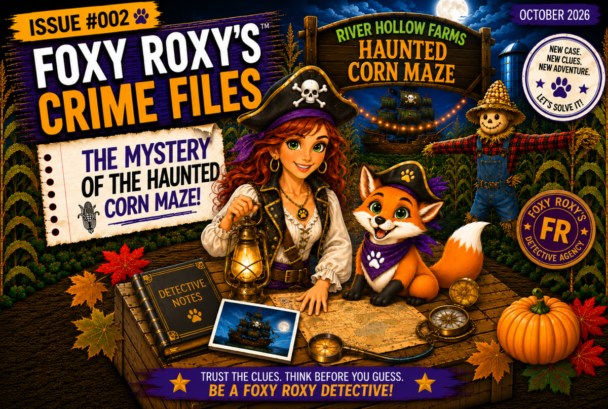 Foxy Roxy - The Mystery of the Haunted Corn Maze- Issue #002 - October 2026