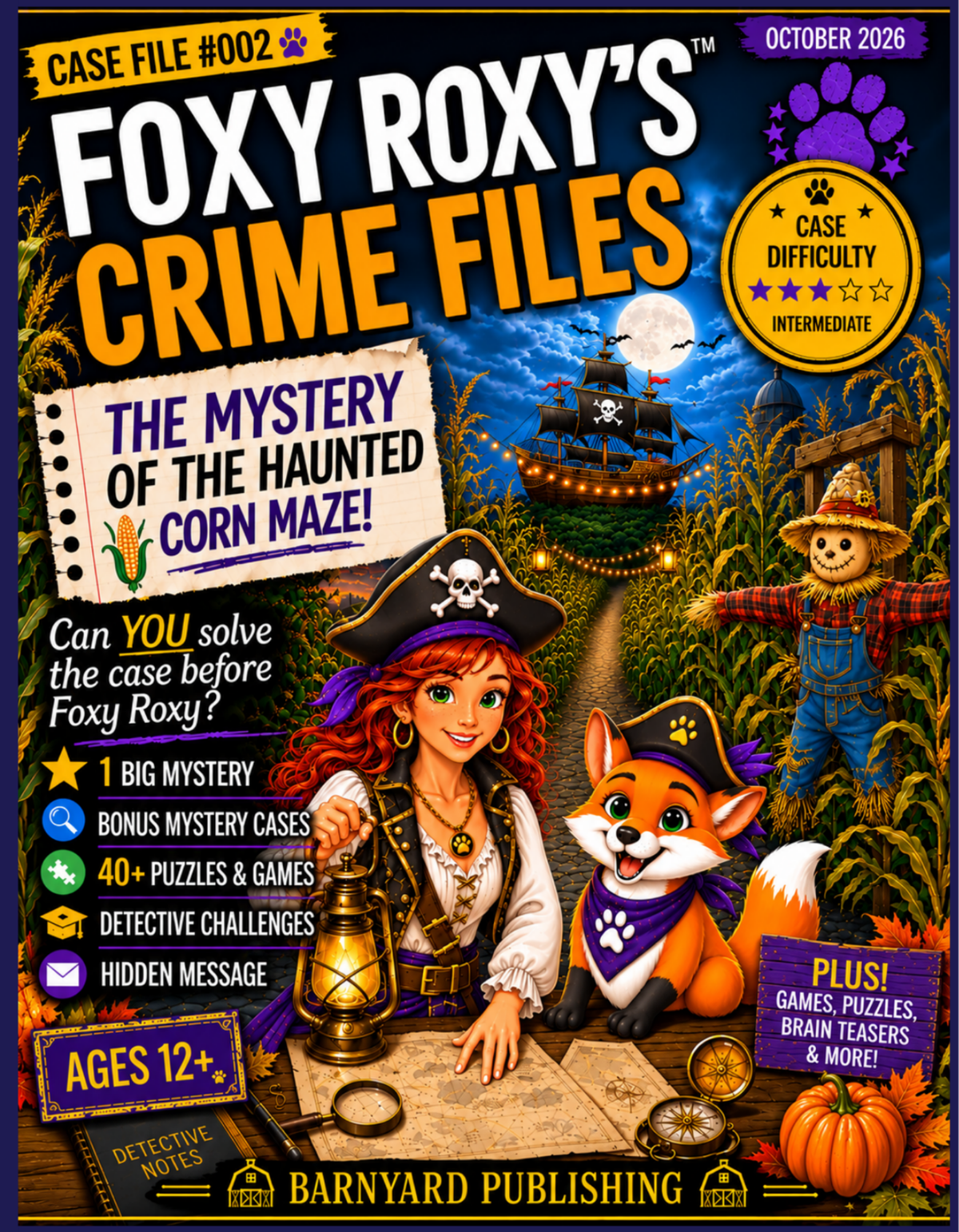 Foxy Roxy - The Mystery of the Haunted Corn Maze- Issue #002 - October 2026