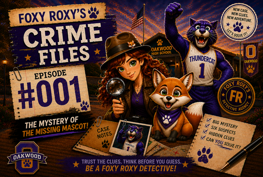 Foxy Roxy - The Mystery of the Missing Mascot - Issue #001 - September 2026