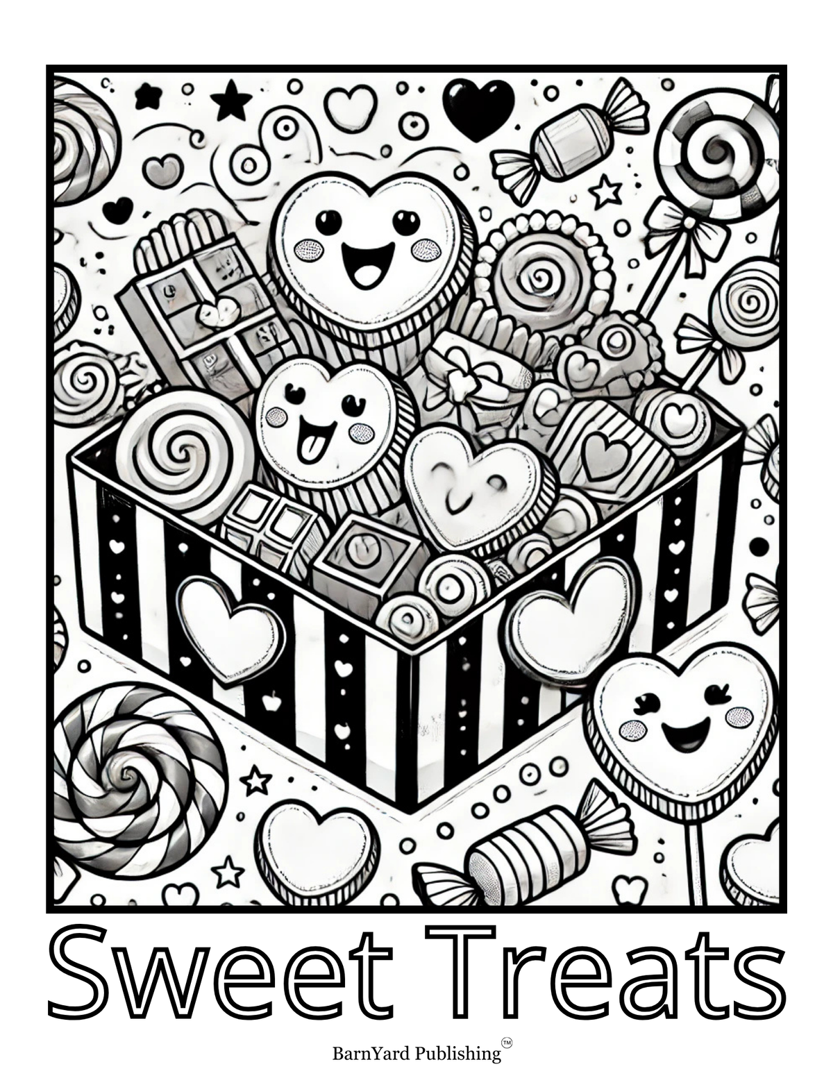 *FREE* Valentine’s Day Sweet Treats – Free Coloring Page