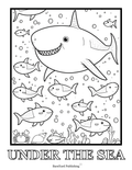 *FREE* Under The Sea Free Coloring Page!