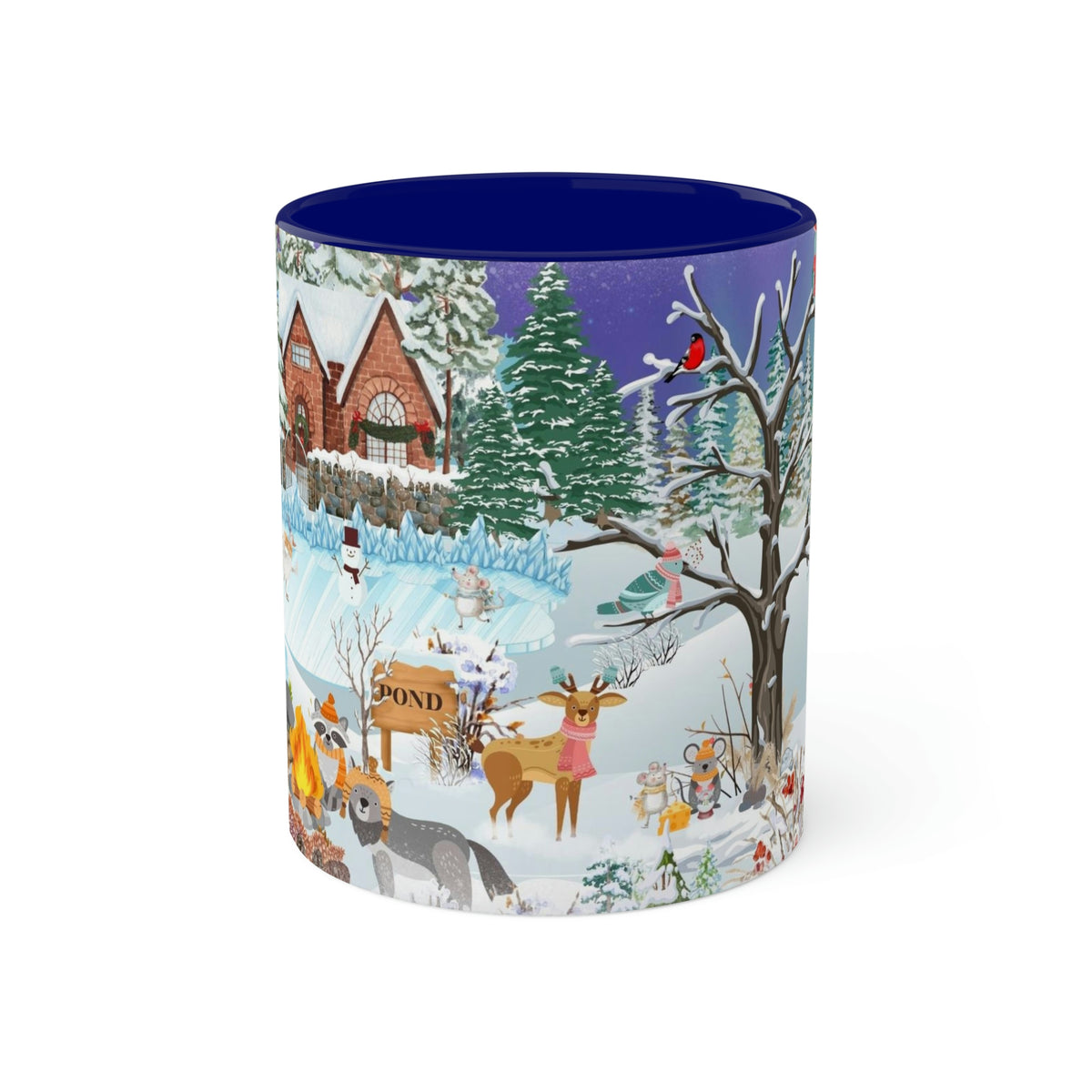 Winter Whimsy Skating Party -  Mug 11oz
