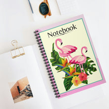Load image into Gallery viewer, Pink Flamingos Lined Journal | 118 pages | Best Gift For Mother&#39;s Day | Daughter Gifts | Pink Flamingo Gifts
