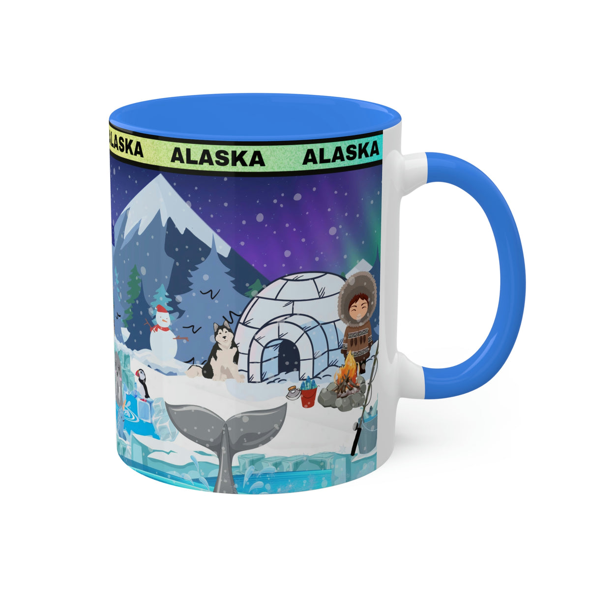 Colorful ALASKA Mug 11oz