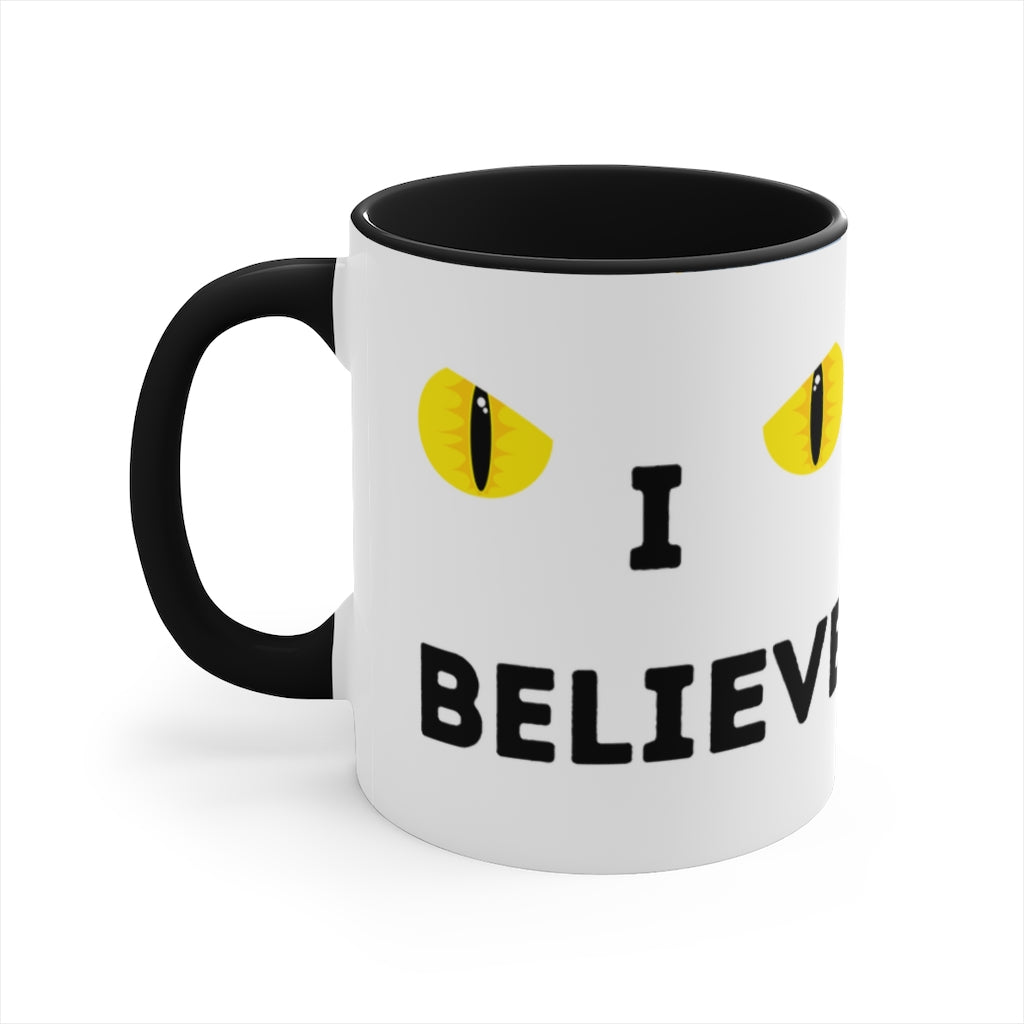I Believe - Bigfoot/Sasquatch  -{Red/Navy/Black} Funny Coffee Mug, 11oz | Funny Gift | Funny Coffee Mug | Funny Bigfoot Mug | Father's Day