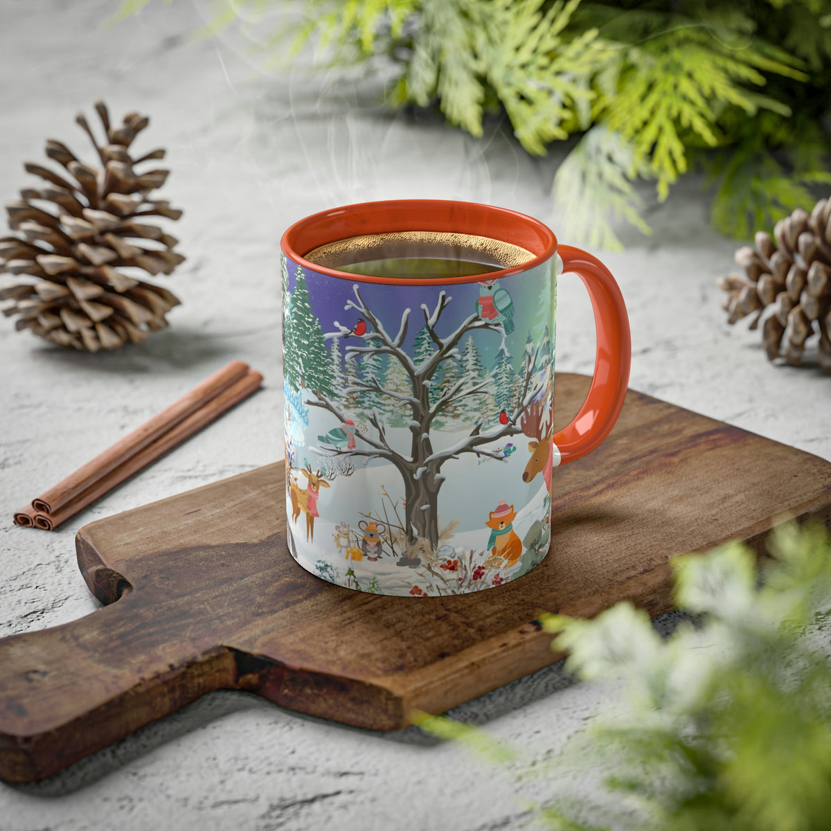 Winter Whimsy Skating Party -  Mug 11oz