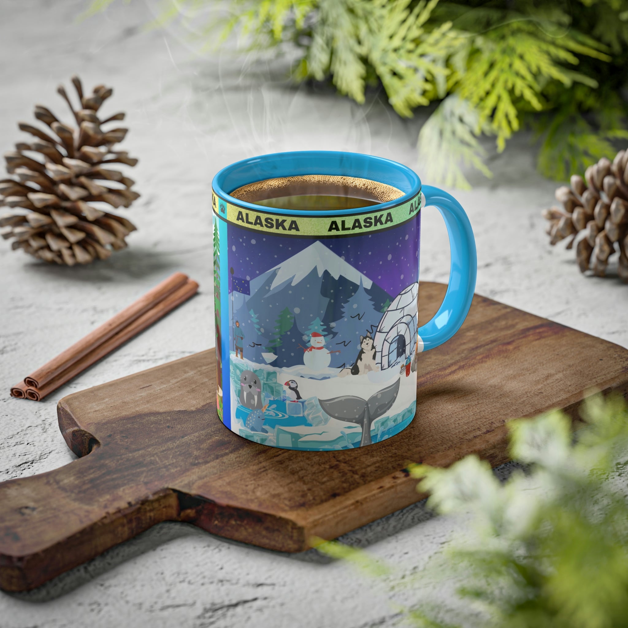 Colorful ALASKA Mug 11oz