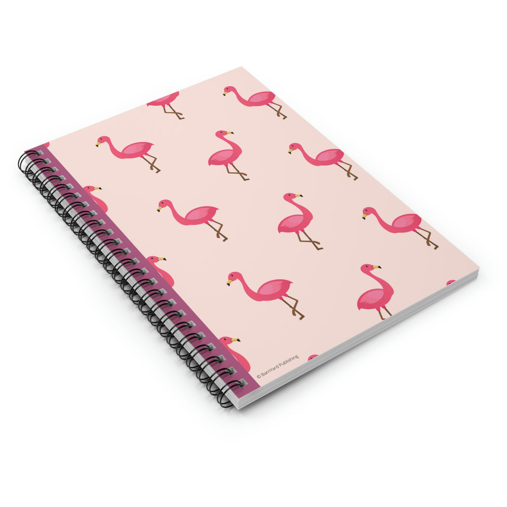 Pink Flamingos Lined Journal | 118 pages | Best Gift For Mother's Day | Daughter Gifts | Pink Flamingo Gifts