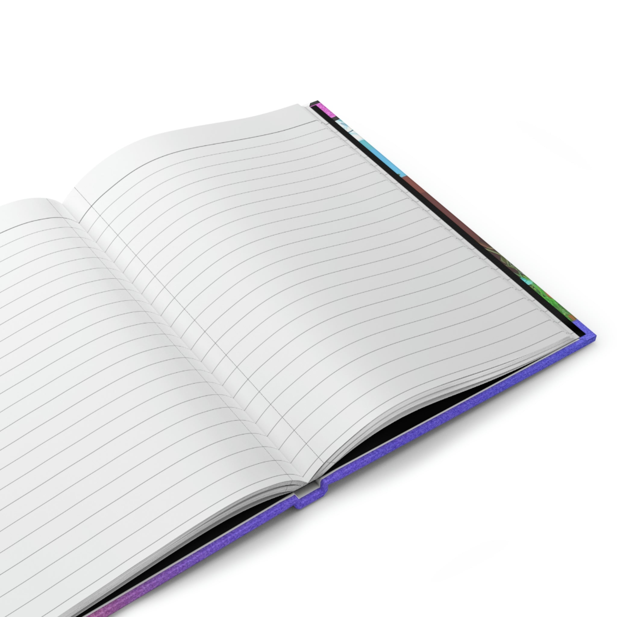 "ALASKA"  - 150 pages (75 sheets)  hard backed lined journal