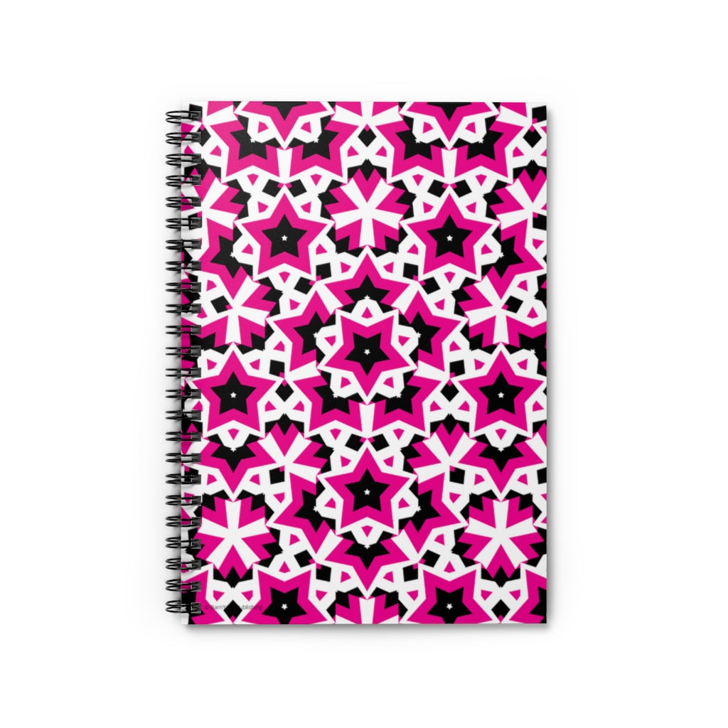 Pink & Black Journal 118 paged- (Ruled/Lined)  | Journal for mom | Journal for women