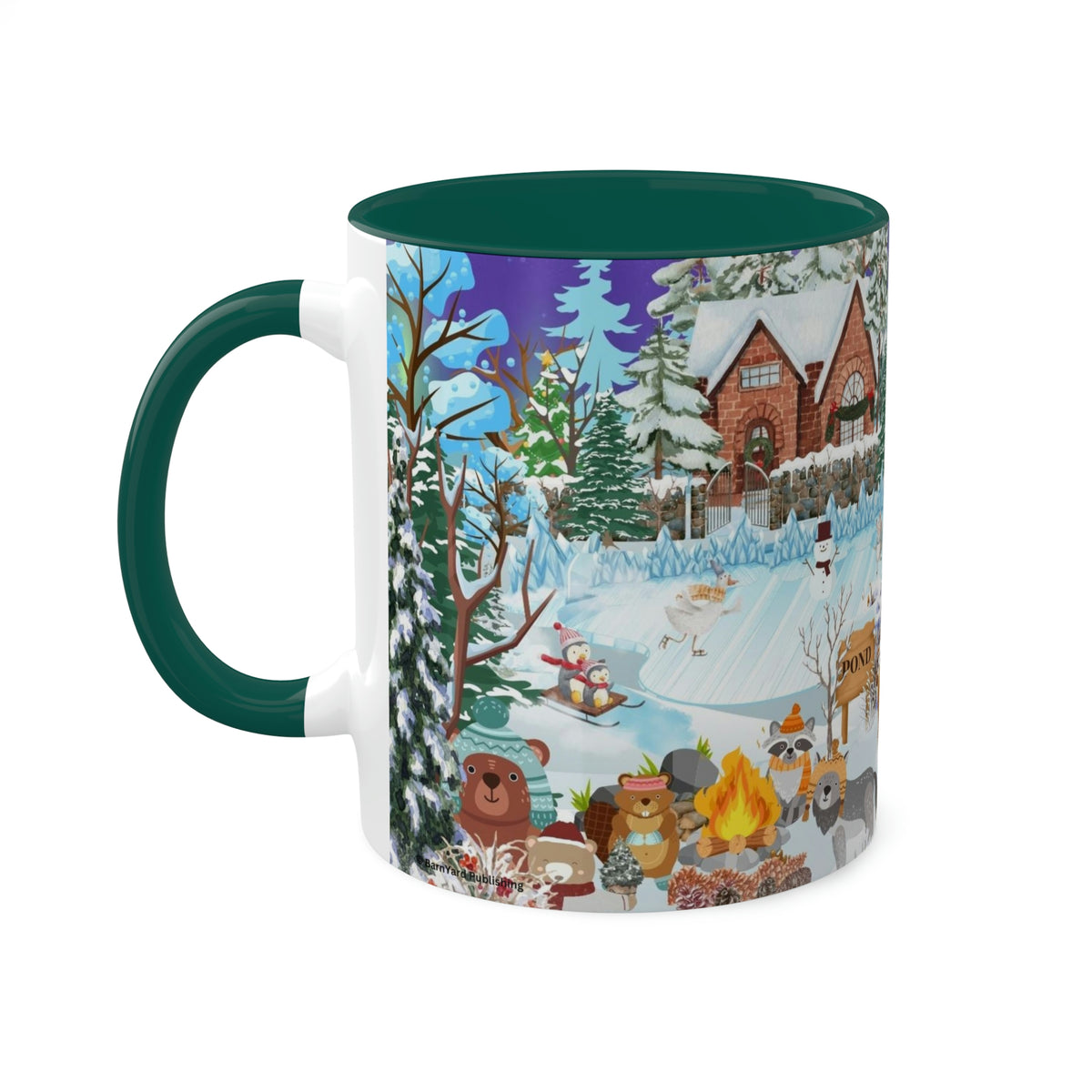 Winter Whimsy Skating Party -  Mug 11oz
