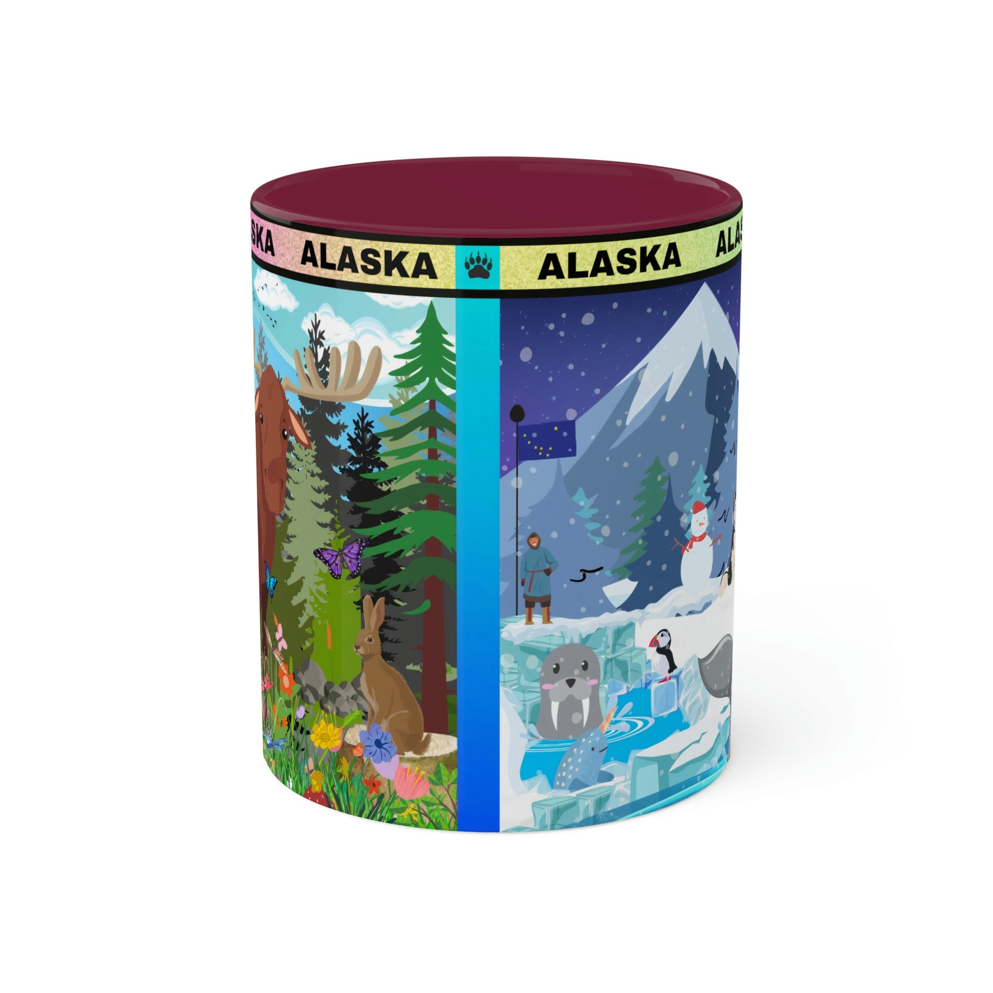 Colorful ALASKA Mug 11oz