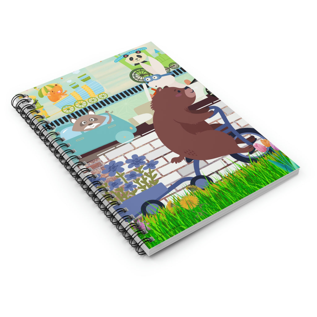 Copy of Boogie Woogie Birthday Celebration - Journal 118 paged- (Ruled/Lined)  | Birthday Journal