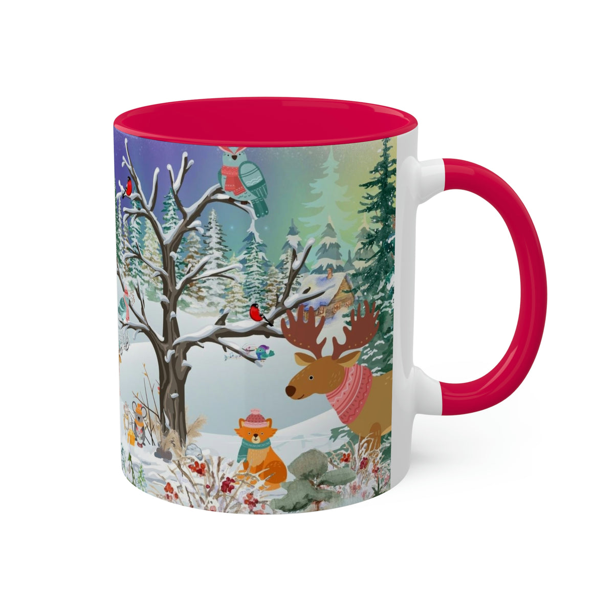 Winter Whimsy Skating Party -  Mug 11oz