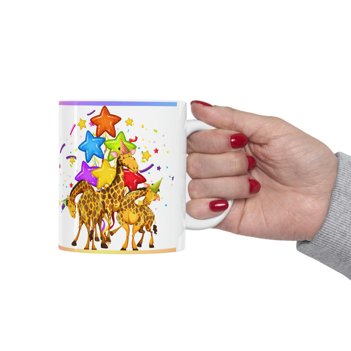 Party Animals  - Ceramic Mug 11oz | Fun Coffee Mug | Happy Birthday Coffee Mug | Best Birthday Gift