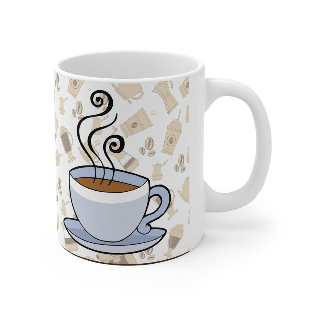First I Drink The Coffee Then I Do The Things -  Ceramic Mug 11oz |  Fun Coffee Mug | Best Coffee Gift