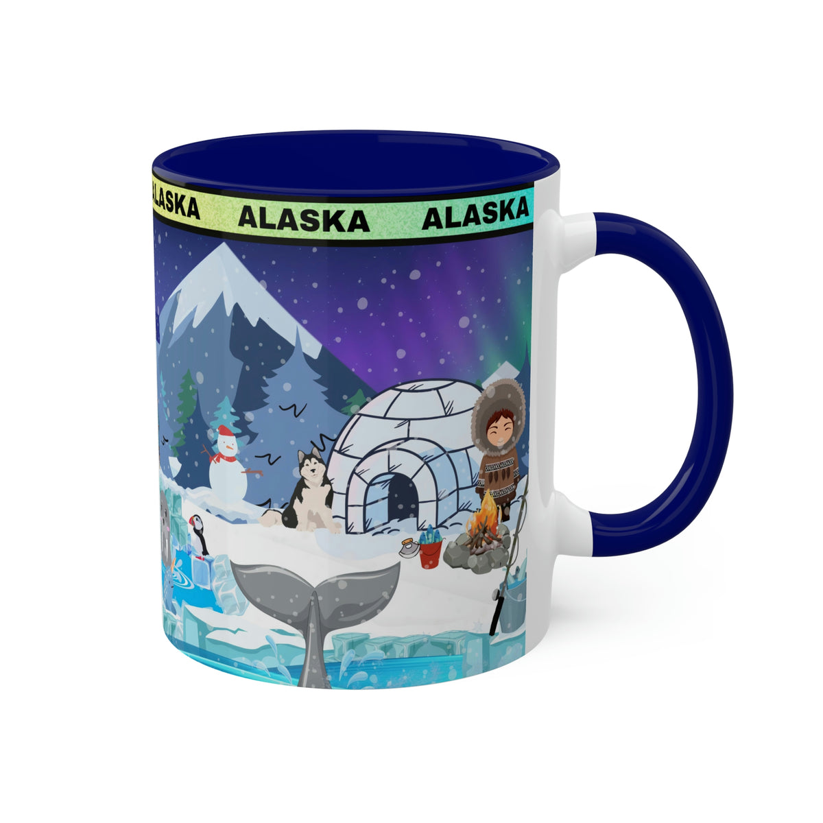 Colorful ALASKA Mug 11oz