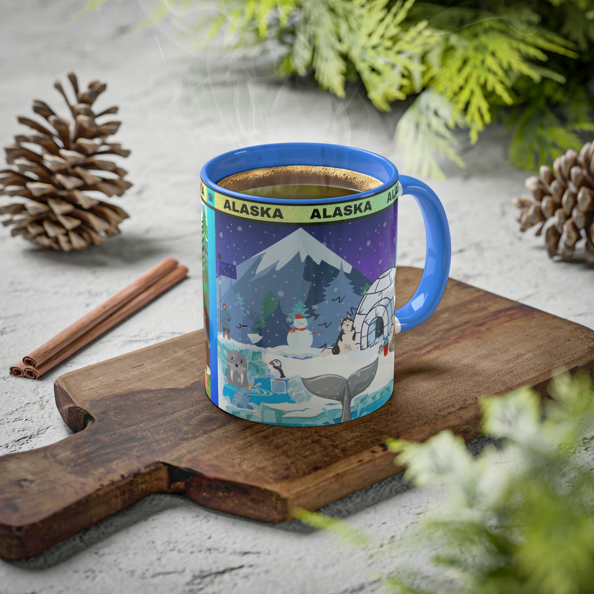 Colorful ALASKA Mug 11oz