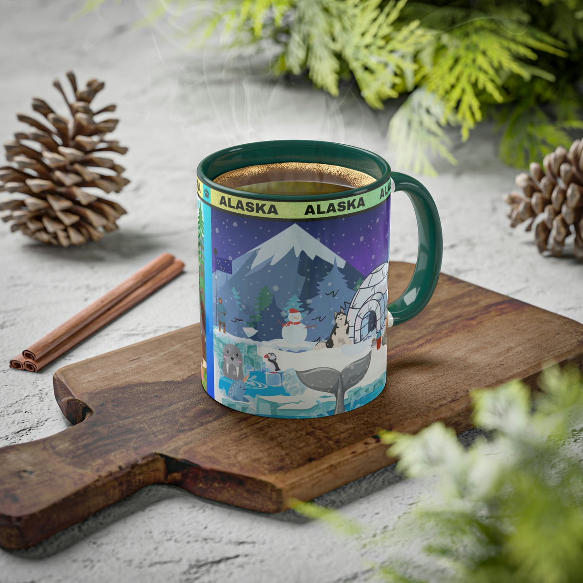 Colorful ALASKA Mug 11oz